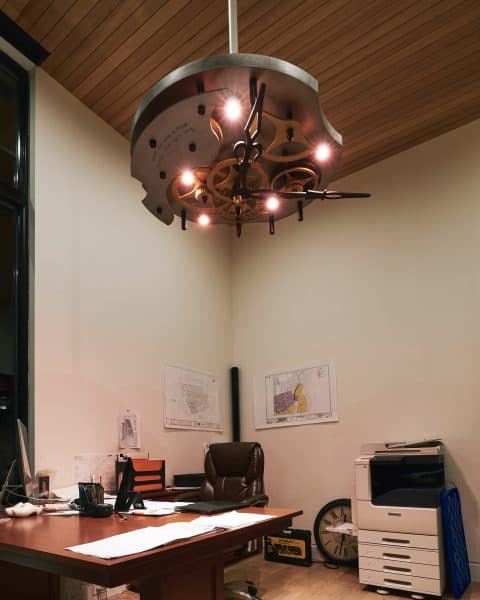 custom light installation