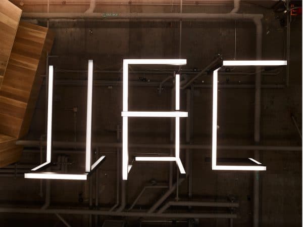 JJ Bean, UBC ,Coffee Shop, Custom Light